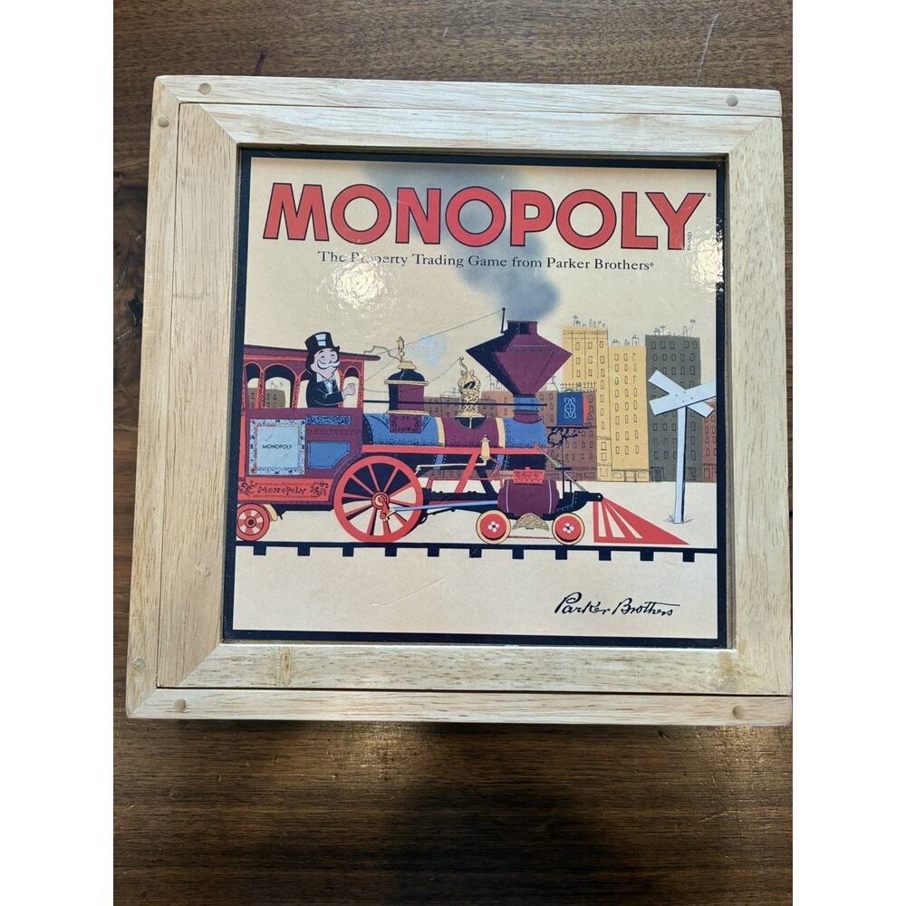 Parker Bros Boardgame Monopoly (Nostalgia Games Series, 2001 Edition